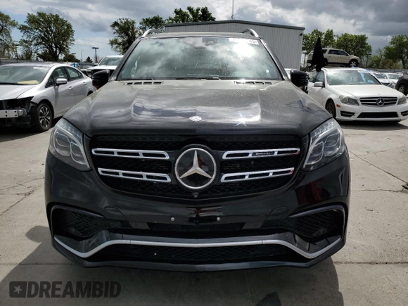 2017 Mercedes-Benz GLS 63 AMG with VIN 4JGDF7FE0HA773161, listed as a Copart auction lot 50959745 with 72,684 mi miles and Salvage Title. Bid and sale history available at DreamBid. Image 5.