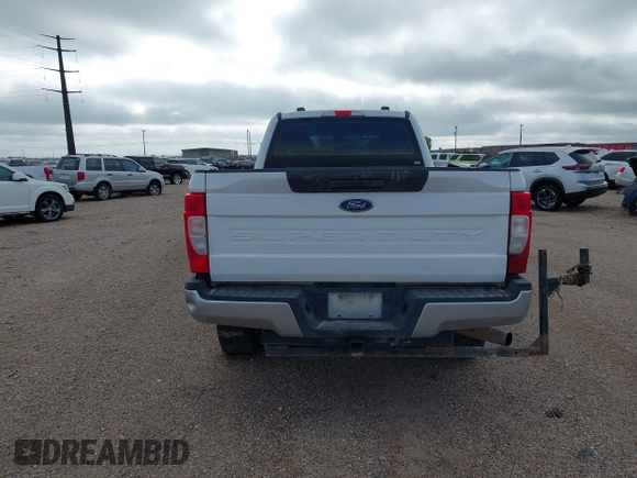 2021 Ford Super Duty F-250 SRW XL with VIN 1FT7X2B65MEC39074, listed as a IAAI auction lot 42086381 with 158,099 mi miles. Bid and sale history available at carsss.com. Image 16.