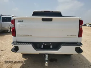2022 Chevrolet Silverado 1500 Custom with VIN 1GCPDBEK5NZ569941, listed as a Copart auction lot 51241085 with 17,191 mi miles and Salvage Title. Bid and sale history available at carsss.com. Image 6.