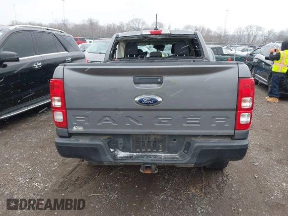 2021 Ford Ranger XL with VIN 1FTER4EH5MLD35454, listed as a IAAI auction lot 41209315 with 8,279 mi miles. Bid and sale history available at carsss.com. Image 16.