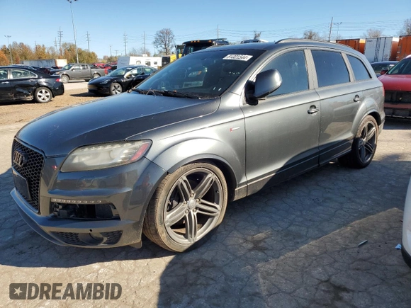 2012 Audi Q7 S line z VIN WA1DGAFEXCD010418, wystawiony jako Copart lot #81301544 z przebiegiem 192 297 mil mil oraz Czysty tytuł • Clean title. Historia ofert i sprzedaży dostępna na DreamBid. Obrazek 1.