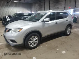 2016 Nissan Rogue SV z VIN KNMAT2MV8GP624529, wystawiony jako Copart lot #55836795 z przebiegiem 112 088 mil mil oraz Nie do naprawy • Non repairable. Historia ofert i sprzedaży dostępna na DreamBid. Obrazek 1.