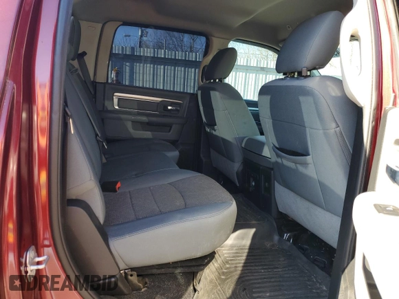 2017 Ram 1500 Big Horn with VIN 1C6RR7LM4HS881037, listed as a Copart auction lot 43781335 with 101,829 mi miles and Salvage Title. Bid and sale history available at carsss.com. Image 10.