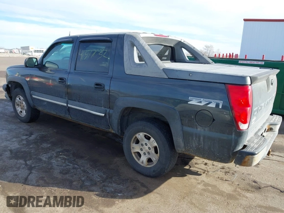 2004 Chevrolet Avalanche Z71 z VIN 3GNEK12T64G202024, wystawiony jako IAAI lot #41377032 z przebiegiem 214 844 mil mil oraz . Historia ofert i sprzedaży dostępna na DreamBid. Obrazek 3.