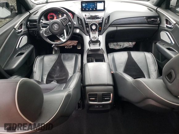 2020 Acura RDX w/A-Spec Pkg with VIN 5J8TC2H68LL037147, listed as a Copart auction lot 81382204 with 52,702 mi miles and Salvage title. Bid and sale history available at DreamBid. Image 8.