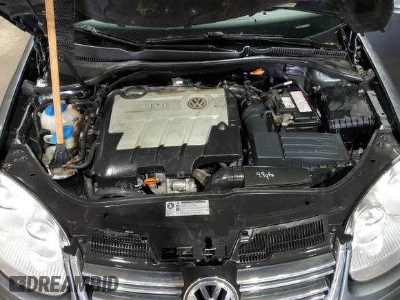 2010 Volkswagen Jetta TDI z VIN 3VWAL7AJ1AM128254, wystawiony jako Copart lot #48739525 z przebiegiem 164 823 mil mil oraz Czysty tytuł • Clean title. Historia ofert i sprzedaży dostępna na DreamBid. Obrazek 11.