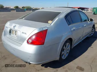 2007 Nissan Maxima 3.5 SE with VIN 1N4BA41E47C818370, listed as a IAAI auction lot 41274255 with 170,666 mi miles. Bid and sale history available at carsss.com. Image 4.