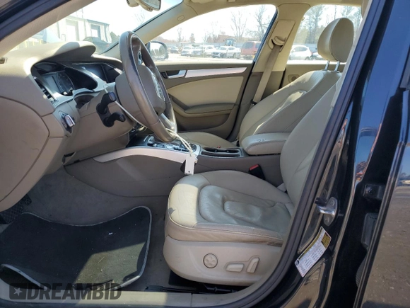 2012 Audi A4 2.0T Premium Plus with VIN WAUFFAFLXCN003878, listed as a Copart auction lot 50172625 with 0 mi miles and Clean Title. Bid and sale history available at carsss.com. Image 7.