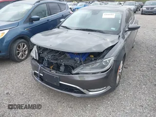 2015 Chrysler 200 C with VIN 1C3CCCCG6FN528429, listed as a IAAI auction lot 42048504 with 107,145 mi miles. Bid and sale history available at carsss.com. Image 6.