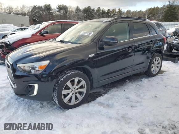 2015 Mitsubishi Outlander Sport 2.4 GT with VIN 4A4AR4AW1FE044503, listed as a Copart auction lot 88219235 with 79,113 mi miles and Salvage Title. Bid and sale history available at carsss.com. Image 1.