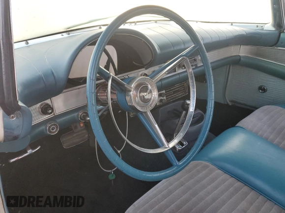 1957 Ford Thunderbird with VIN D7FH158268, listed as a Copart auction lot 78925354 with 5,740 mi miles and Salvage Title. Bid and sale history available at DreamBid. Image 8.