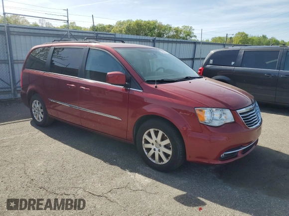 2016 Chrysler Town & Country Touring with VIN 2C4RC1BG1GR141058, listed as a Copart auction lot 55392745 with 143,593 mi miles and Clean Title. Bid and sale history available at carsss.com. Image 4.