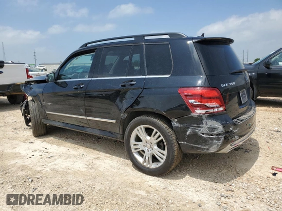 2014 Mercedes-Benz GLK 350 with VIN WDCGG5HBXEG191352, listed as a Copart auction lot 53067194 with 58,388 mi miles and Salvage Title. Bid and sale history available at DreamBid. Image 2.