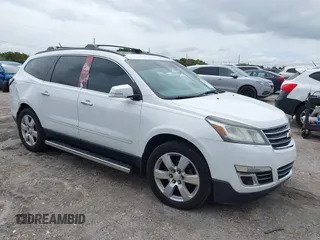 2016 Chevrolet Traverse LTZ z VIN 1GNKRJKD8GJ298023, wystawiony jako IAAI lot #41991210 z przebiegiem 133 943 mil mil oraz . Historia ofert i sprzedaży dostępna na DreamBid. Obrazek 1.
