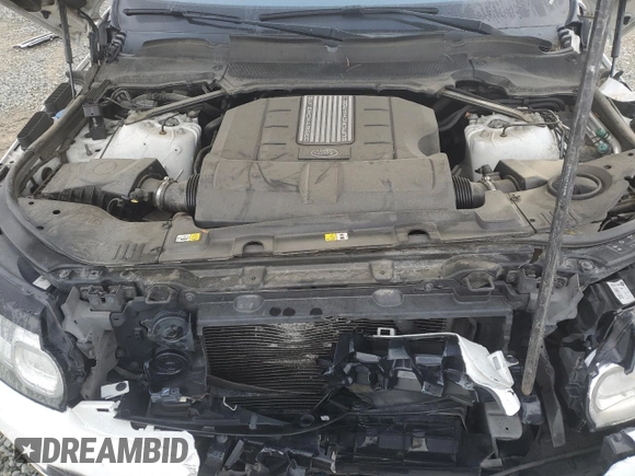 2017 Land Rover Range Rover Sport HSE with VIN SALWR2FVXHA682558, listed as a Copart auction lot 48928275 with 169,009 mi miles and Salvage title. Bid and sale history available at DreamBid. Image 12.