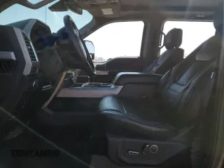 2017 Ford F-350 Platinum with VIN 1FT8W3BT0HEB33866, listed as a Copart auction lot 51691005 with 160,720 mi miles and Salvage Title. Bid and sale history available at DreamBid. Image 7.