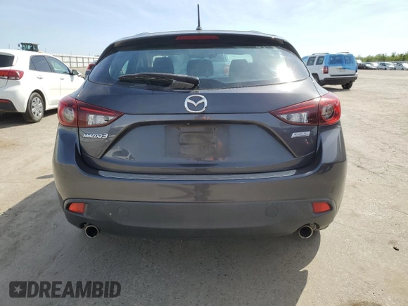2016 Mazda 3 i Sport with VIN 3MZBM1K72GM321457, listed as a Copart auction lot 50001975 with 173,105 mi miles and Salvage Title. Bid and sale history available at DreamBid. Image 6.