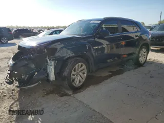2021 Volkswagen Atlas SE z VIN 1V2KE2CA0MC228707, wystawiony jako Copart lot #52641215 z przebiegiem 58 848 mil mil oraz Szkoda całkowita • Salvage title. Historia ofert i sprzedaży dostępna na DreamBid. Obrazek 1.