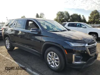 2022 Chevrolet Traverse LS with VIN 1GNERLKW2NJ130336, listed as a Copart auction lot 69991994 with 51,202 mi miles and Salvage Title. Bid and sale history available at carsss.com. Image 4.