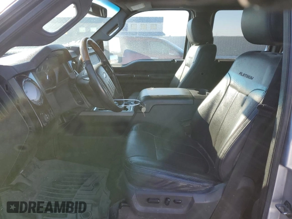 2015 Ford F-250 Lariat with VIN 1FT7W2BT1FED53780, listed as a Copart auction lot 44793675 with 380,408 mi miles and Salvage title. Bid and sale history available at DreamBid. Image 7.