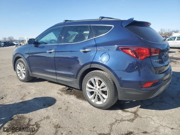2018 Hyundai Santa Fe Sport Limited with VIN 5XYZUDLA3JG513522, listed as a Copart auction lot 42084235 with 77,727 mi miles and Salvage Title. Bid and sale history available at carsss.com. Image 2.