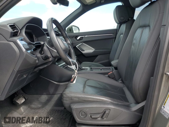 2020 Audi Q3 S line Premium with VIN WA1DECF38L1076385, listed as a Copart auction lot 47289355 with 67,536 mi miles and Non repairable. Bid and sale history available at DreamBid. Image 7.