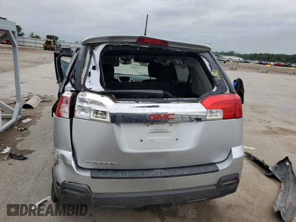 2013 GMC Terrain SLE with VIN 2GKALMEK3D6247981, listed as a Copart auction lot 57521575 with Not provided miles and Salvage title. Bid and sale history available at DreamBid. Image 6.