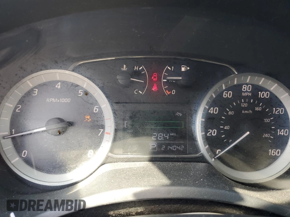2014 Nissan Sentra SR z VIN 3N1AB7AP2EL629680, wystawiony jako Copart lot #59732885 z przebiegiem 214 042 mil mil oraz Szkoda całkowita • Salvage title. Historia ofert i sprzedaży dostępna na DreamBid. Obrazek 9.