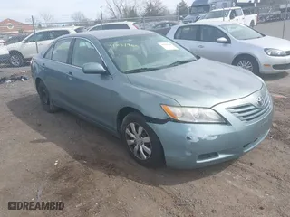 2007 Toyota Camry CE with VIN 4T1BE46K07U536021, listed as a IAAI auction lot 41831968 with 156,381 mi miles. Bid and sale history available at carsss.com. Image 1.