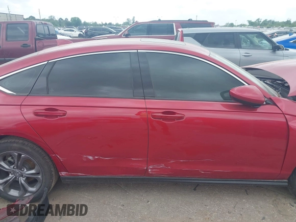 2024 Honda Accord EX with VIN 1HGCY1F30RA049494, listed as a IAAI auction lot 41945019 with 15,273 mi miles and . Bid and sale history available at DreamBid. Image 13.