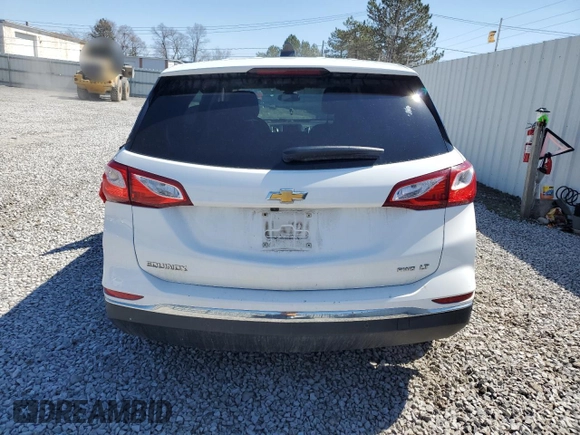 2020 Chevrolet Equinox LT with VIN 3GNAXUEV4LS541858, listed as a Copart auction lot 53329705 with 50,785 mi miles and Salvage Title. Bid and sale history available at DreamBid. Image 6.
