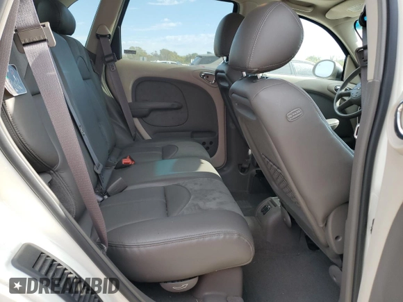 2001 Chrysler PT Cruiser with VIN 3C8FY4BB81T530969, listed as a Copart auction lot 76518574 with 43,380 mi miles and Salvage Title. Bid and sale history available at DreamBid. Image 10.