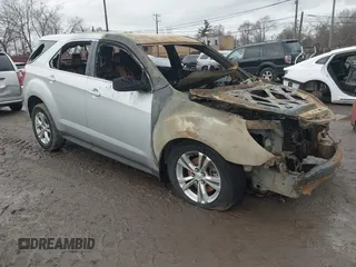 2013 Chevrolet Equinox LS with VIN 1GNALBEK1DZ118813, listed as a IAAI auction lot 41719360 with 0 mi miles. Bid and sale history available at carsss.com. Image 1.