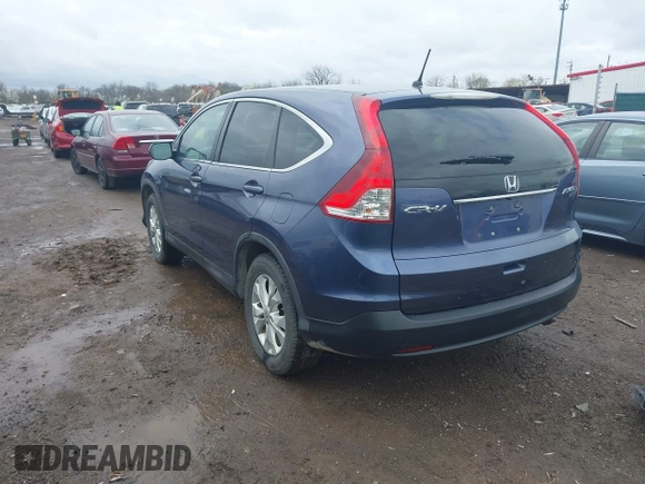 2013 Honda CR-V EX with VIN 2HKRM4H55DH642175, listed as a IAAI auction lot 41950974 with 178,641 mi miles. Bid and sale history available at carsss.com. Image 3.