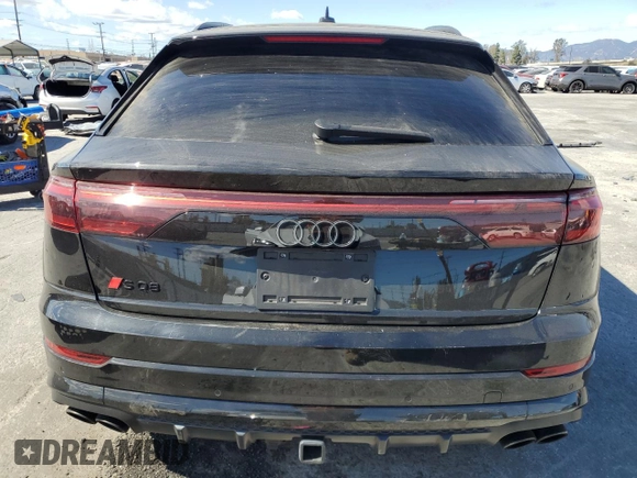 2024 Audi SQ8 Premium Plus with VIN WA1AWBF19RD005714, listed as a Copart auction lot 47320035 with 30,654 mi miles and Salvage Title. Bid and sale history available at DreamBid. Image 6.