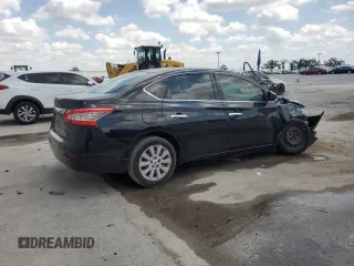 2015 Nissan Sentra S with VIN 3N1AB7AP0FY303851, listed as a Copart auction lot 54795265 with 123,385 mi miles and Salvage Title. Bid and sale history available at carsss.com. Image 3.