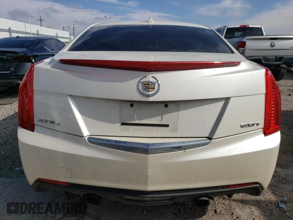2014 Cadillac ATS Standard AWD with VIN 1G6AG5RX6E0168829, listed as a Copart auction lot 48019265 with 142,807 mi miles and Salvage title. Bid and sale history available at DreamBid. Image 6.