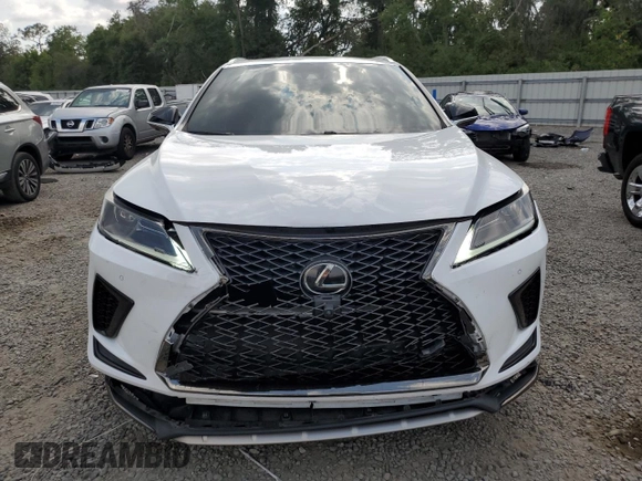 2021 Lexus RX 350 F Sport with VIN 2T2YZMDA6MC292683, listed as a Copart auction lot 56400115 with 39,940 mi miles and Salvage title. Bid and sale history available at DreamBid. Image 5.