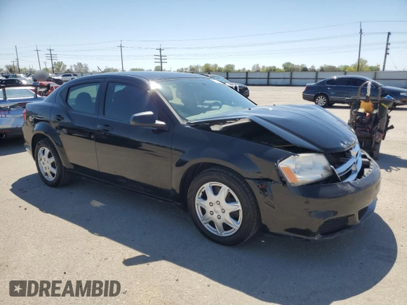 2012 Dodge Avenger SE with VIN 1C3CDZABXCN220988, listed as a Copart auction lot 53003895 with 145,503 mi miles and Salvage Title. Bid and sale history available at carsss.com. Image 4.