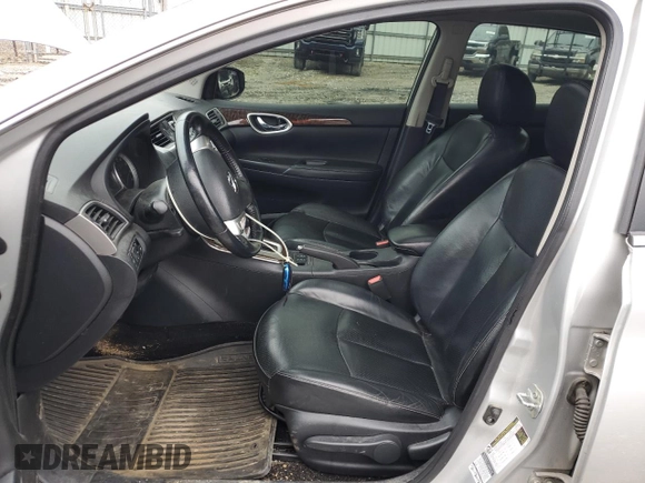 2015 Nissan Sentra SV with VIN 3N1AB7AP1FY277244, listed as a Copart auction lot 51836255 with 95,866 mi miles and Salvage Title. Bid and sale history available at carsss.com. Image 7.