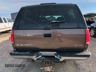 1998 GMC Suburban z VIN 3GKFK16R4WG507685, wystawiony jako Copart lot #87900735 z przebiegiem 183 033 mil mil oraz Szkoda całkowita • Salvage title. Historia ofert i sprzedaży dostępna na DreamBid. Obrazek 6.