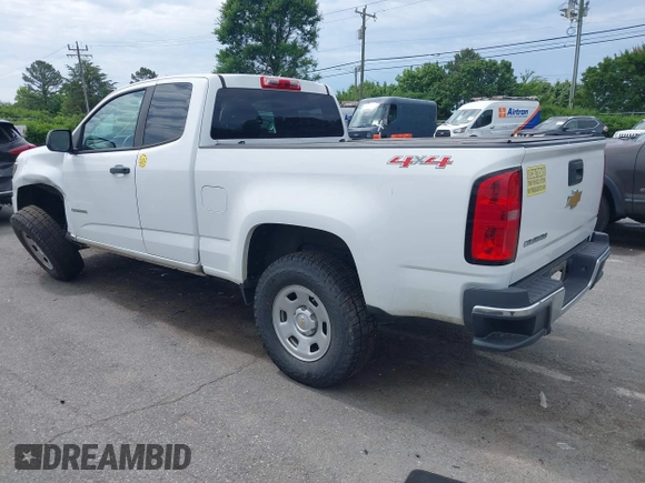 2019 Chevrolet Colorado 4WD Work Truck z VIN 1GCHTBEA5K1221307, wystawiony jako IAAI lot #42273653 z przebiegiem 94 746 mil mil oraz . Historia ofert i sprzedaży dostępna na DreamBid. Obrazek 3.