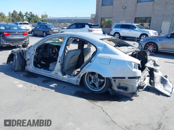 2007 Lexus IS 250 with VIN JTHBK262872028889, listed as a IAAI auction lot 42598815 with Not provided miles and . Bid and sale history available at DreamBid. Image 3.