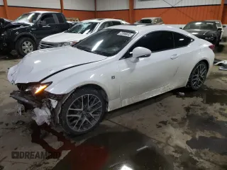 2016 Lexus RC 350 F Sport z VIN JTHSE5BC5G5005835, wystawiony jako Copart lot #72850032 z przebiegiem 79 761 mil mil oraz Szkoda całkowita • Salvage title. Historia ofert i sprzedaży dostępna na DreamBid. Obrazek 1.