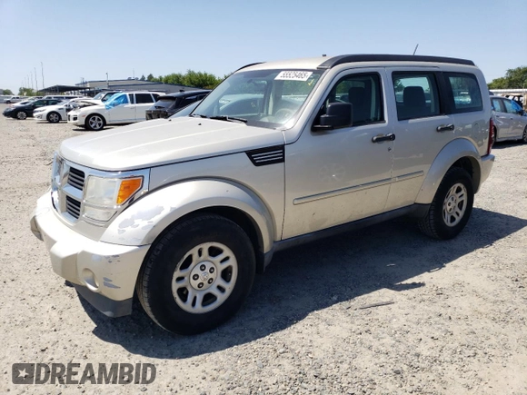 2009 Dodge Nitro SE with VIN 1D8GT28K19W541402, listed as a Copart auction lot 55525465 with 189,856 mi miles and Salvage Title. Bid and sale history available at DreamBid. Image 1.