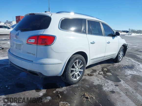 2016 Buick Enclave Leather with VIN 5GAKVBKD2GJ204892, listed as a IAAI auction lot 41649646 with 133,729 mi miles. Bid and sale history available at carsss.com. Image 4.