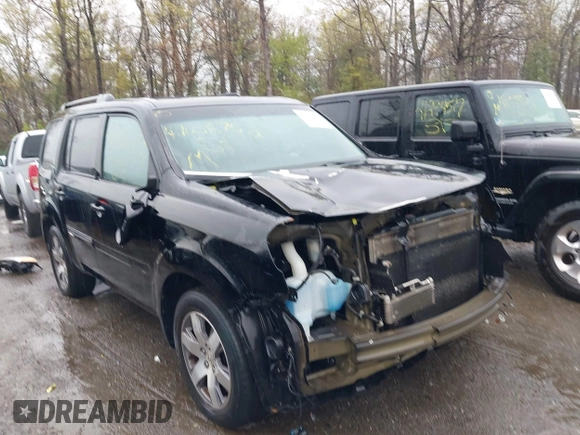 2014 Honda Pilot Touring with VIN 5FNYF4H91EB055741, listed as a IAAI auction lot 42006752 with 222,308 mi miles and . Bid and sale history available at carsss.com. Image 6.