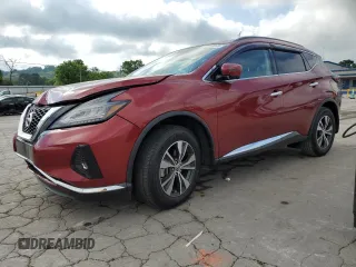 2020 Nissan Murano SV z VIN 5N1AZ2BJ3LN171324, wystawiony jako Copart lot #56200845 z przebiegiem 22 550 mil mil oraz Szkoda całkowita • Salvage title. Historia ofert i sprzedaży dostępna na DreamBid. Obrazek 1.