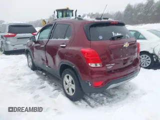 2017 Chevrolet Trax LT with VIN 3GNCJPSB1HL205687, listed as a IAAI auction lot 41566773 with 1 mi miles. Bid and sale history available at carsss.com. Image 3.