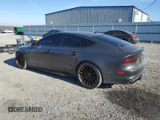 2012 Audi A7 3.0 Premium Plus with VIN WAUSGAFC1CN003571, listed as a Copart auction lot 85547624 with 98,762 mi miles and Salvage Title. Bid and sale history available at carsss.com. Image 2.